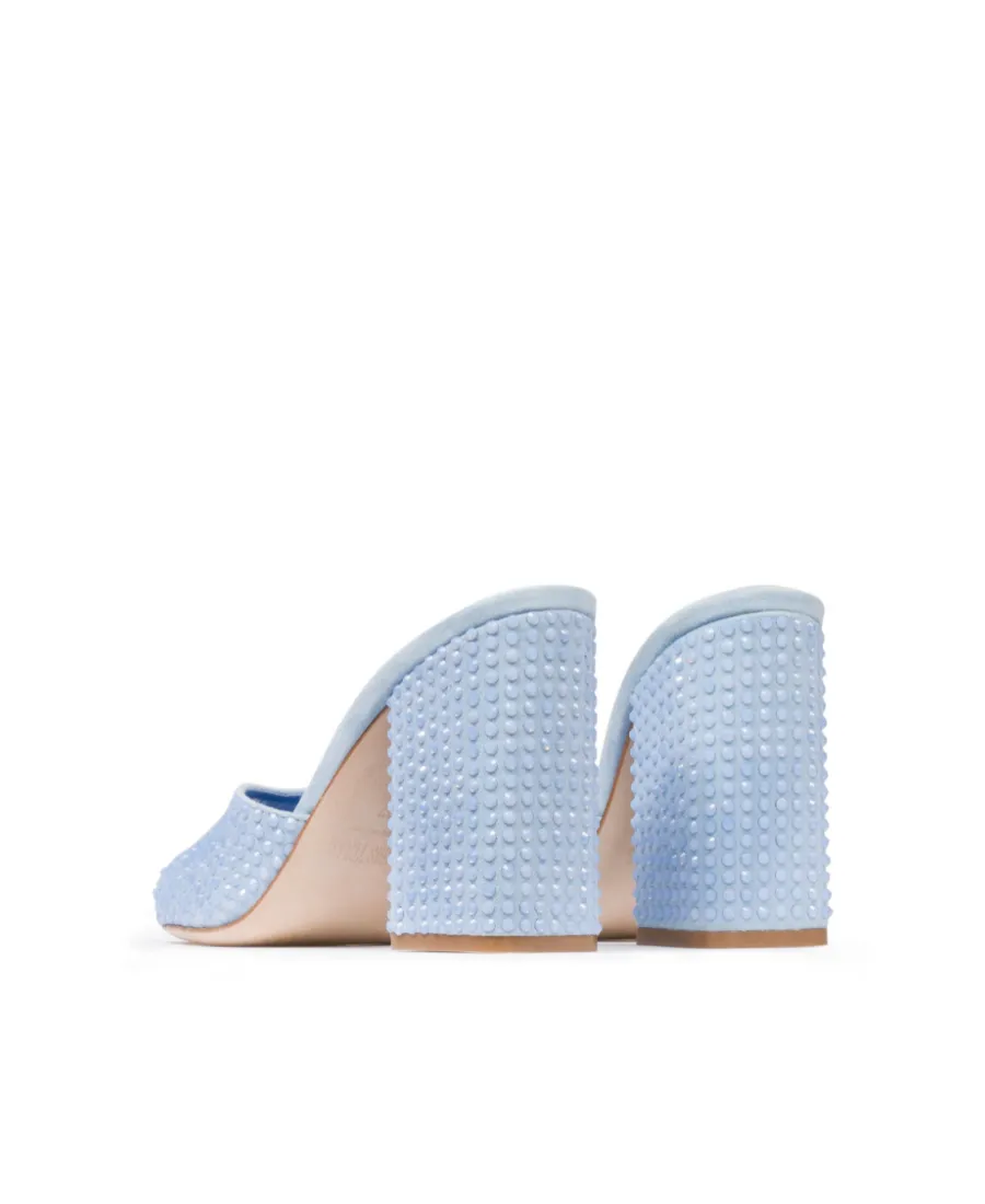 Embellished Slip-On Mules