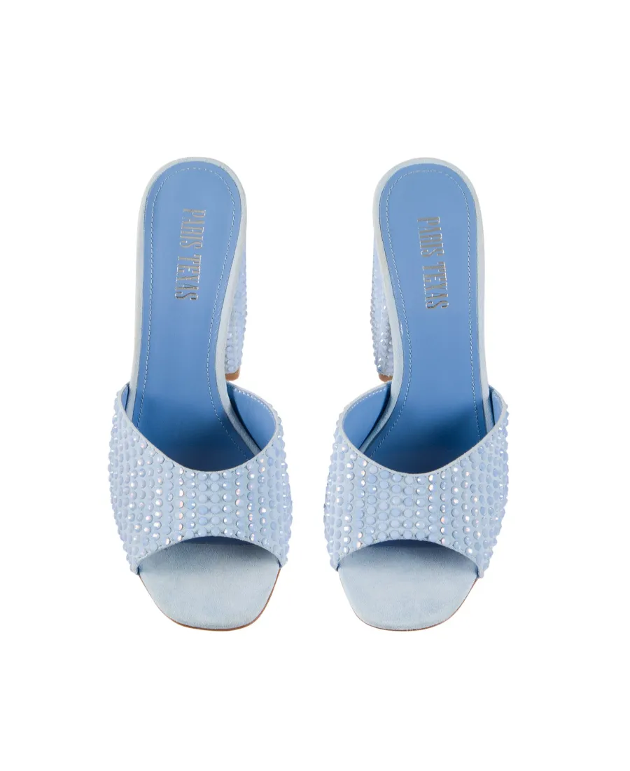 Embellished Slip-On Mules