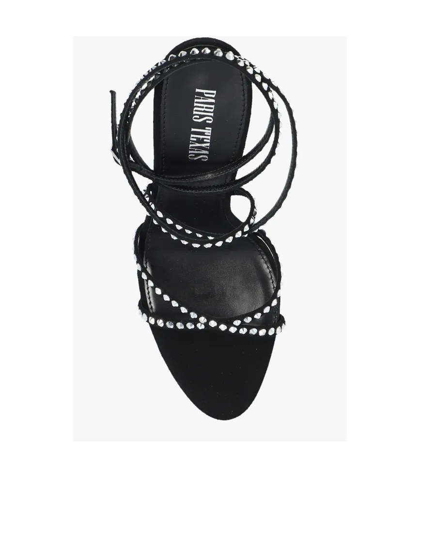 Holly Zoe Embellished Ankle Strapped Sandals