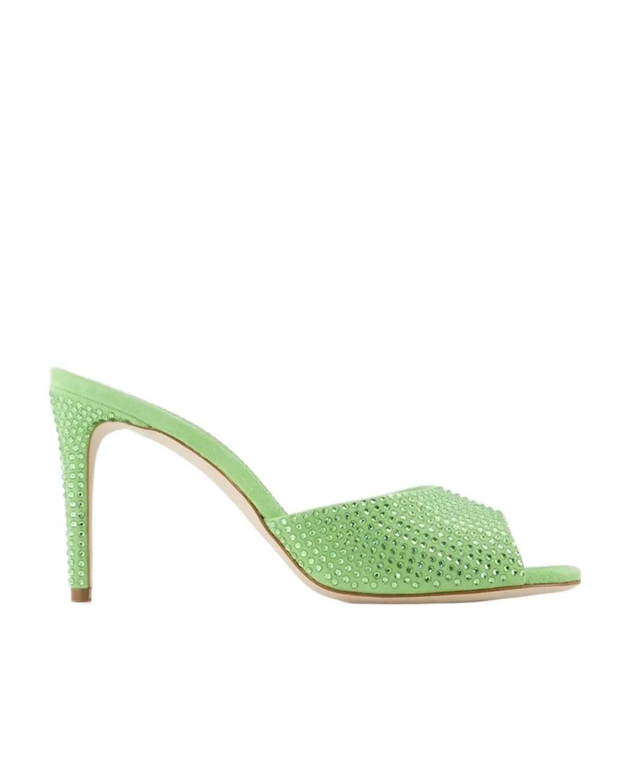 Logo High-Heel Flip-Flops