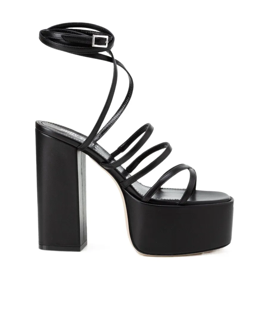 Evita Platform High-Heeled Sandals