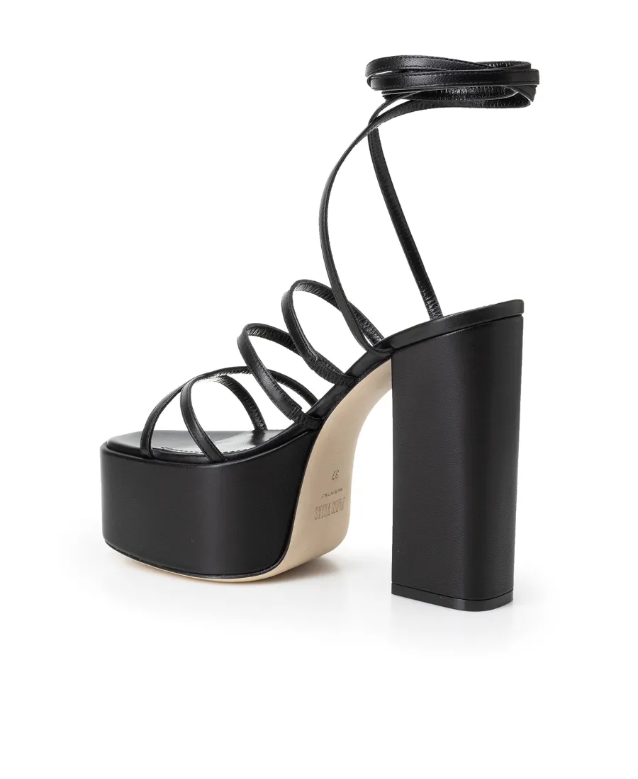 Evita Platform High-Heeled Sandals