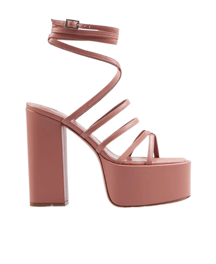 Evita Open-Toe Platform Sandals