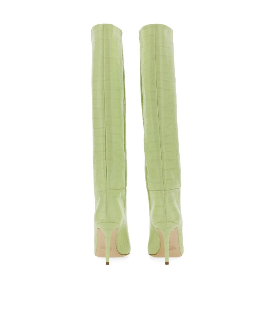 Pa High-Heeled Knee-High Boots
