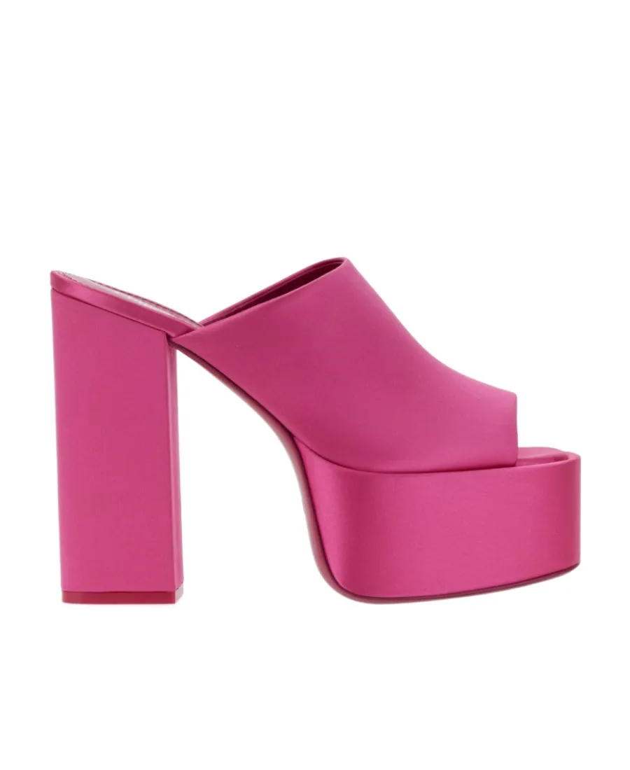 Sasha Block Heel Mules