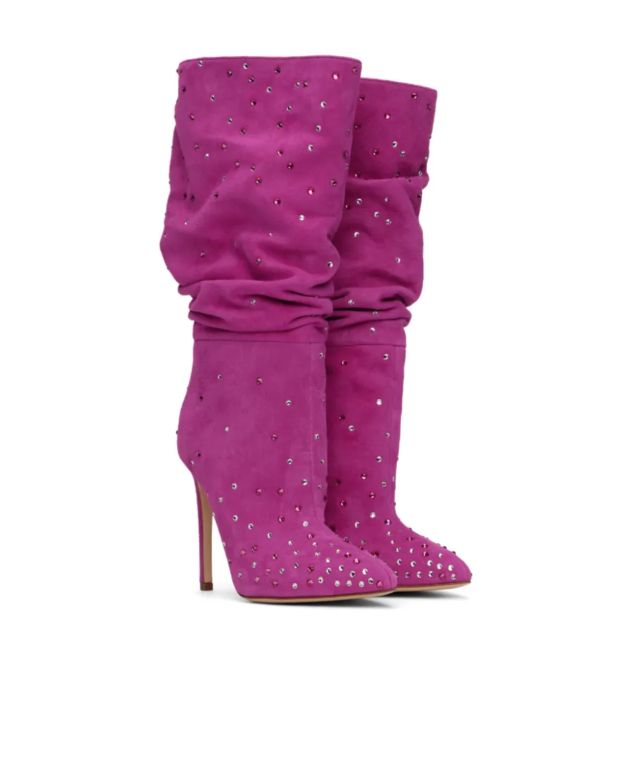 Crystal Decorated Boots