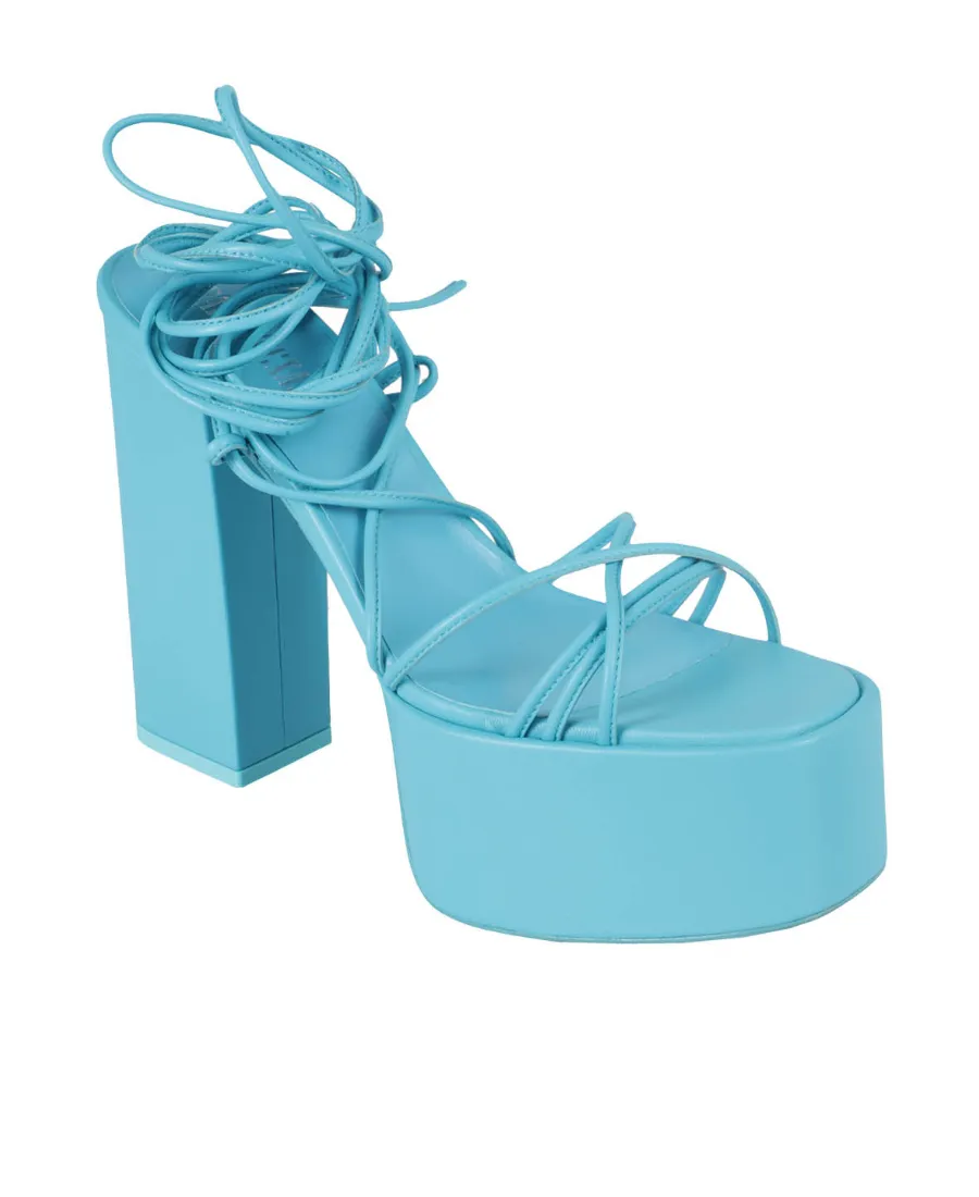 Logo Detailed Open Toe Sandals