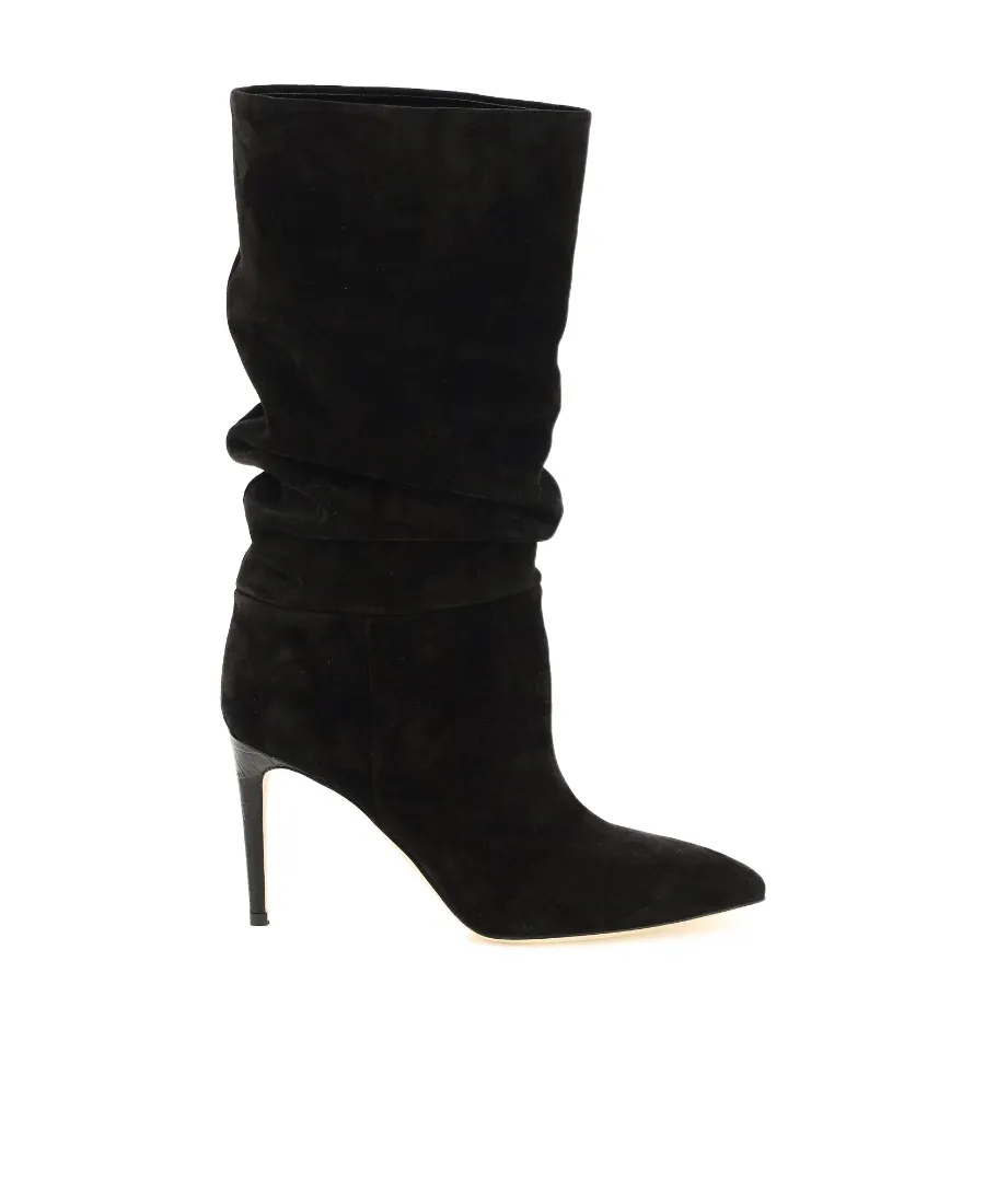 Slouchy Pointed Toe Boots