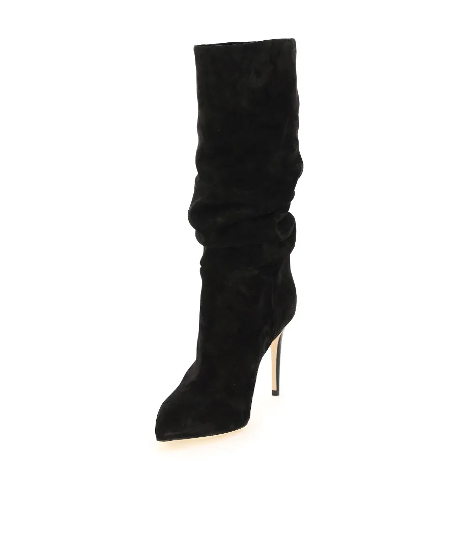 Slouchy Pointed Toe Boots