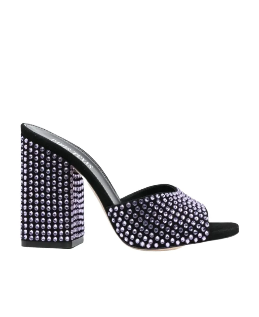 Embellished Slip-On Mules