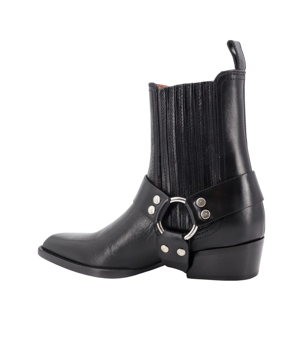 Helena Pointed-Toe Ankle Boots
