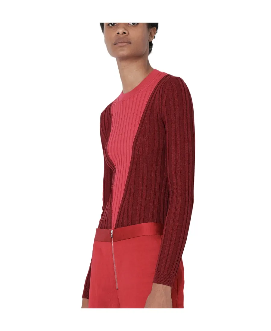 Logo Round-Neck Knitted Sweater