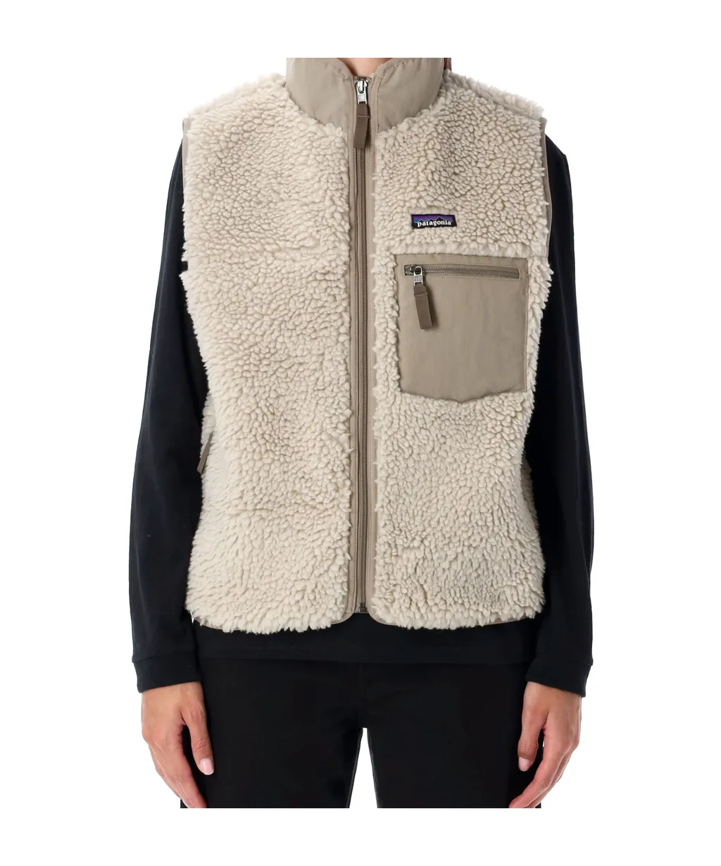 Logo-Patch Fleece Vest