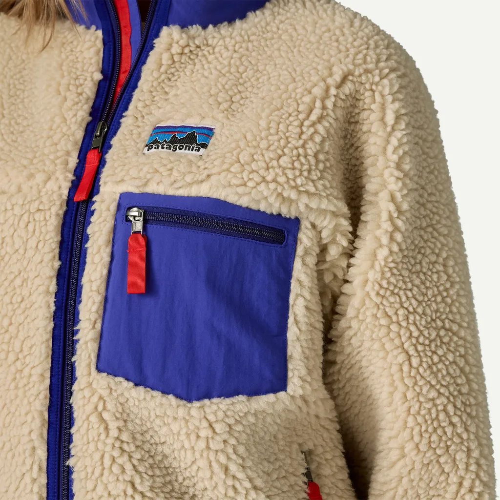Fleece Logo-Patch Jacket
