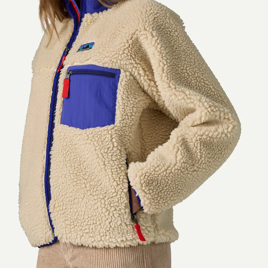 Fleece Logo-Patch Jacket