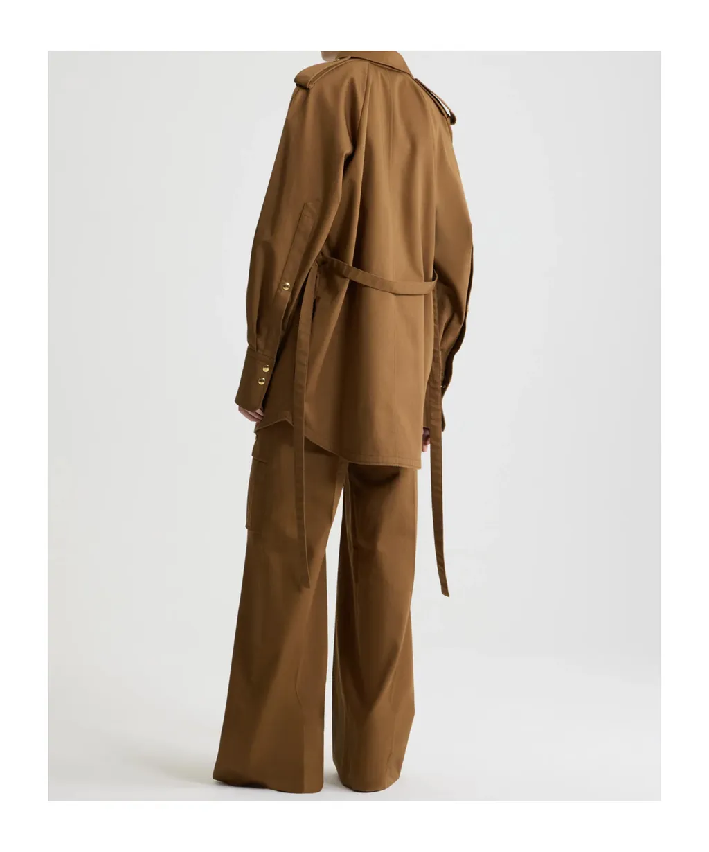 Belted Shirt Dress