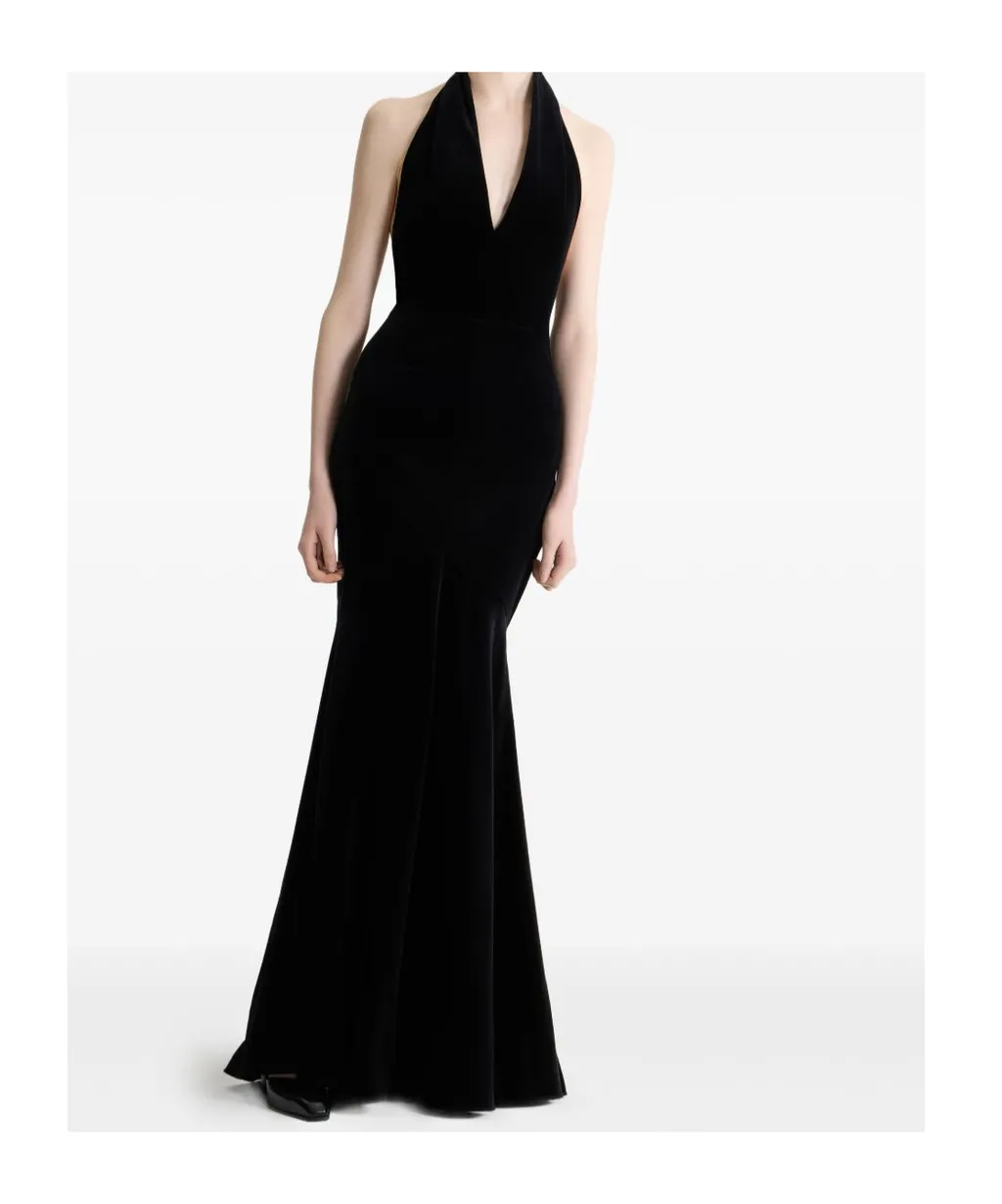 Long Backless Dress