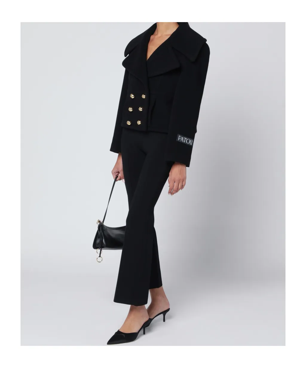 Short Double-Breasted Coat