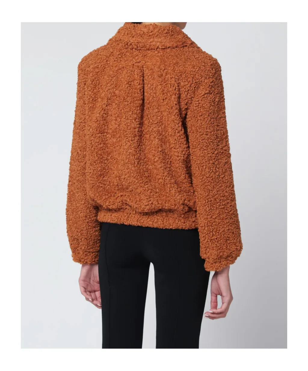 Zippered Long-Sleeved Casual Jacket