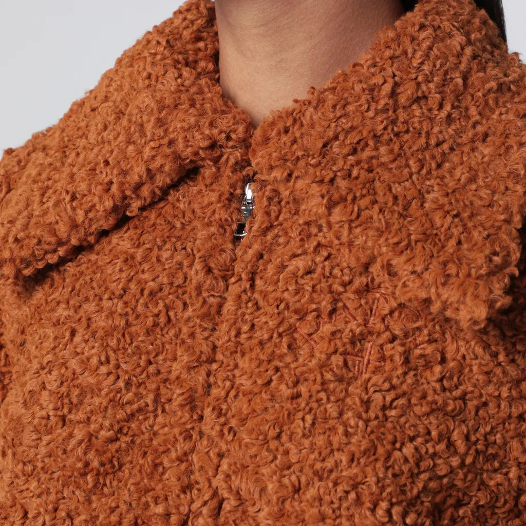 Zippered Long-Sleeved Casual Jacket