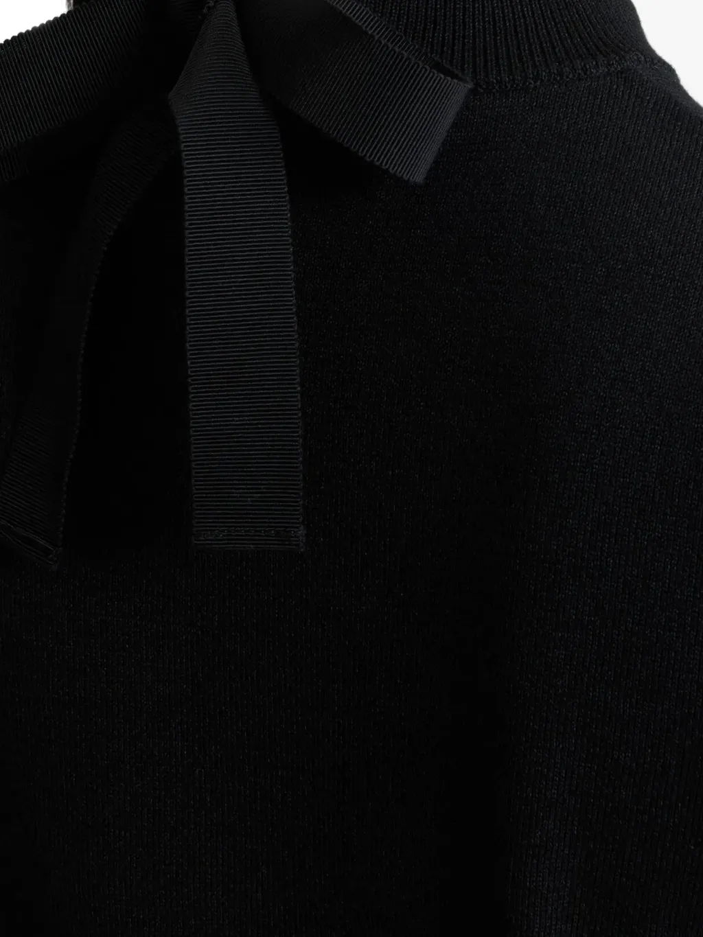 Logo Embroidered Mockneck T-Shirt