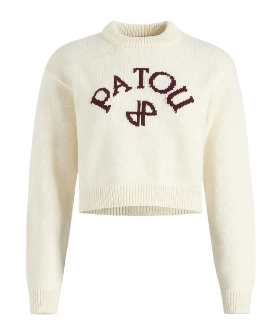 Logo-Intarsia Jumper