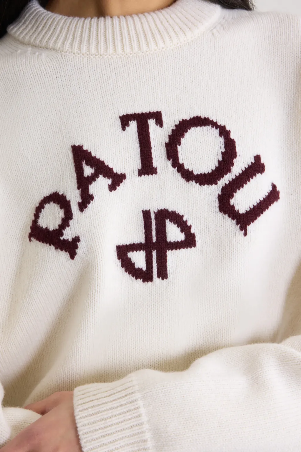 Logo-Intarsia Jumper