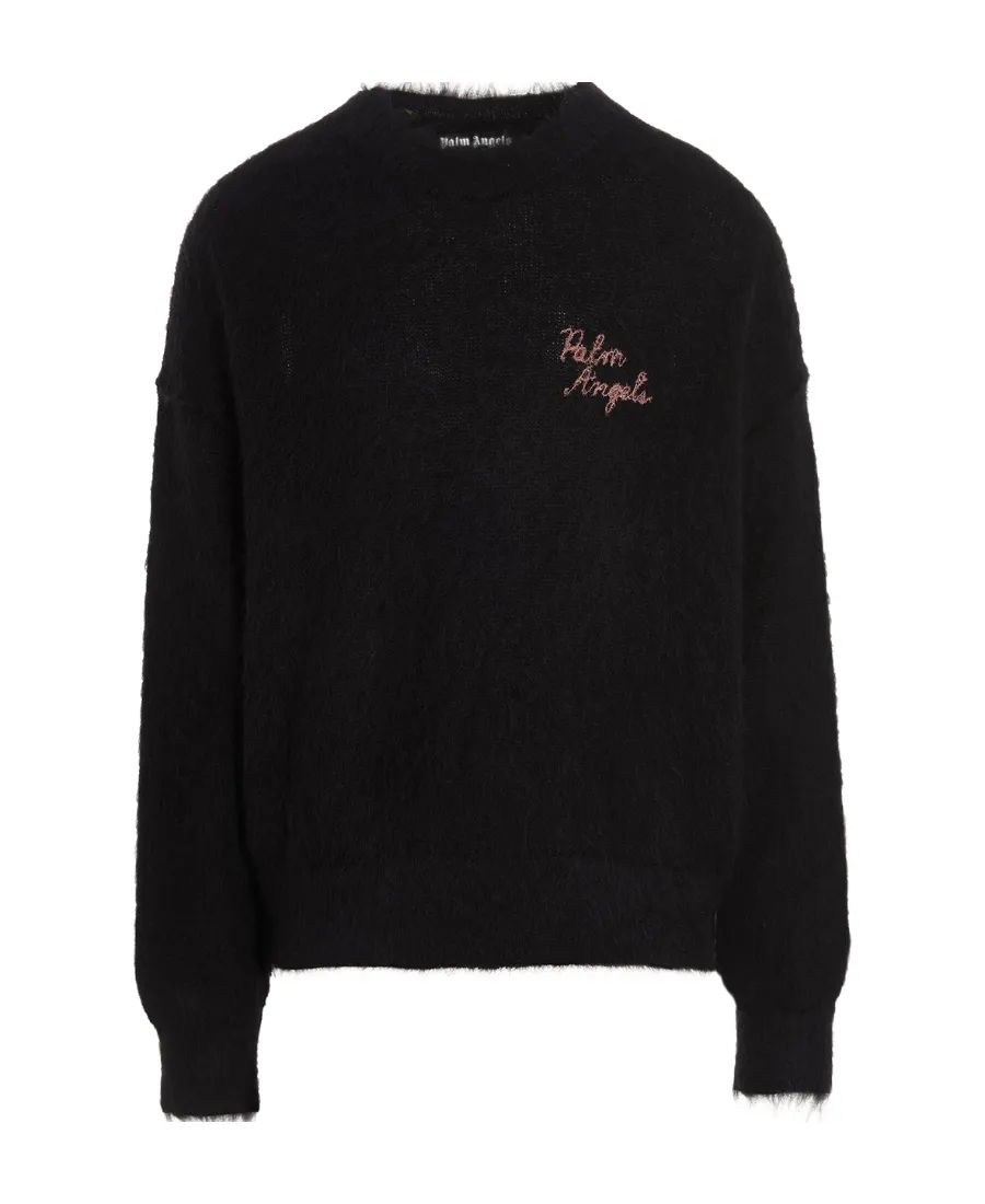 Logo Intarsia Crewneck Jumper
