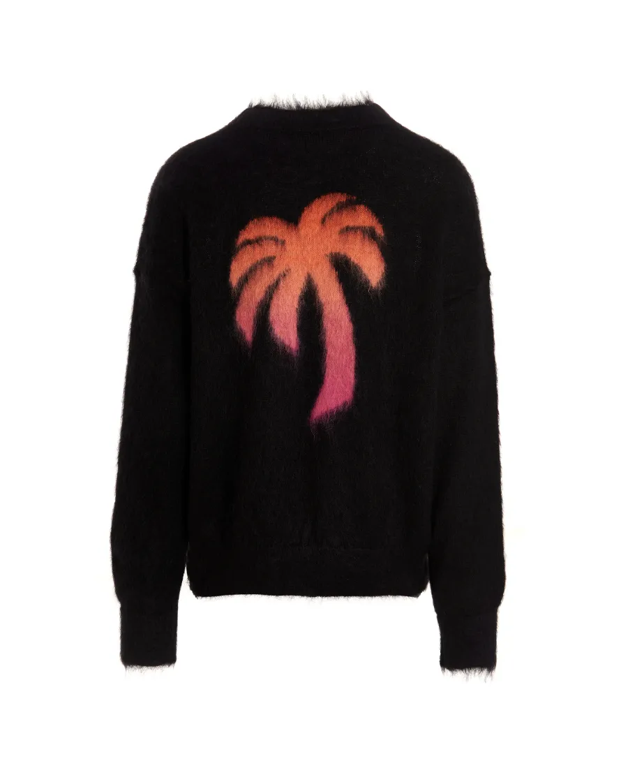 Logo Intarsia Crewneck Jumper
