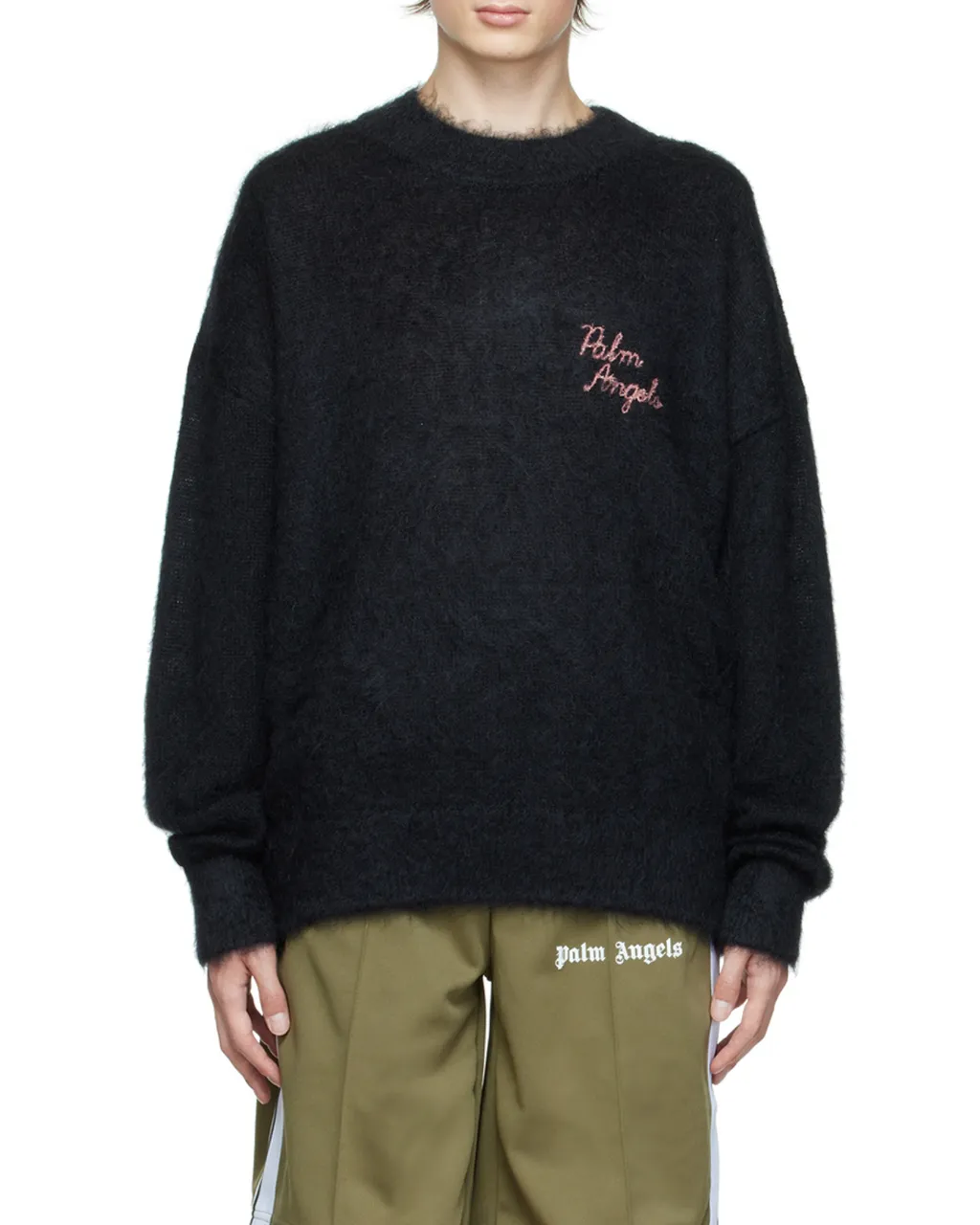 Logo Intarsia Crewneck Jumper