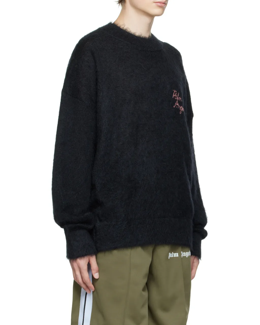 Logo Intarsia Crewneck Jumper