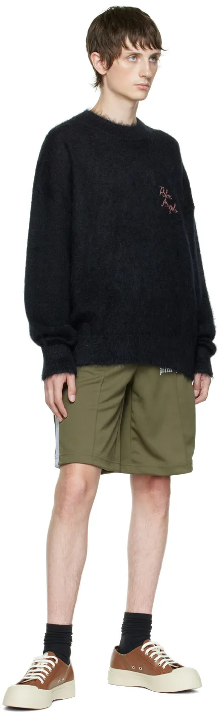 Logo Intarsia Crewneck Jumper
