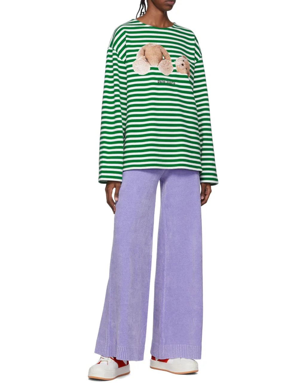 Logo-Patch Chenille Track Pants