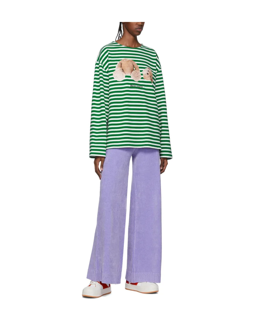 Logo-Patch Chenille Track Pants
