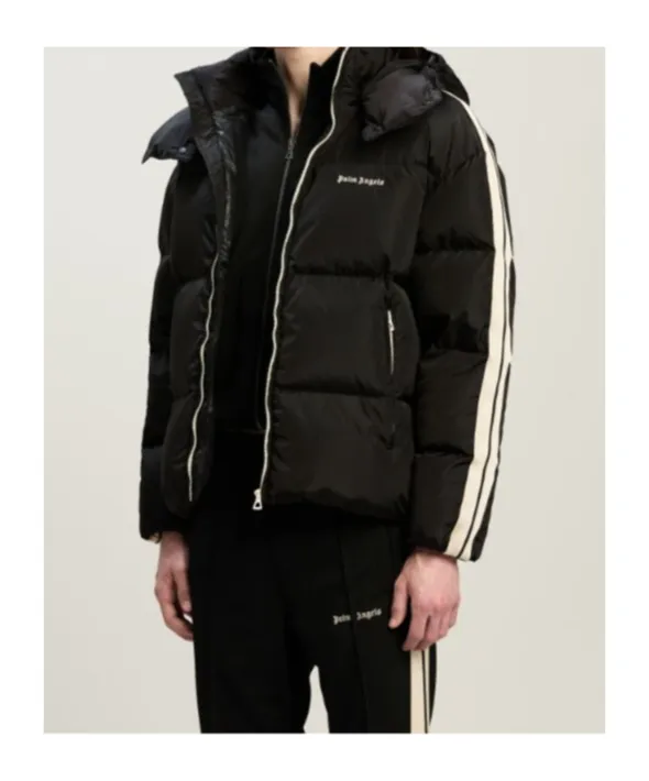 Logo Embroidered Padded Track Jacket
