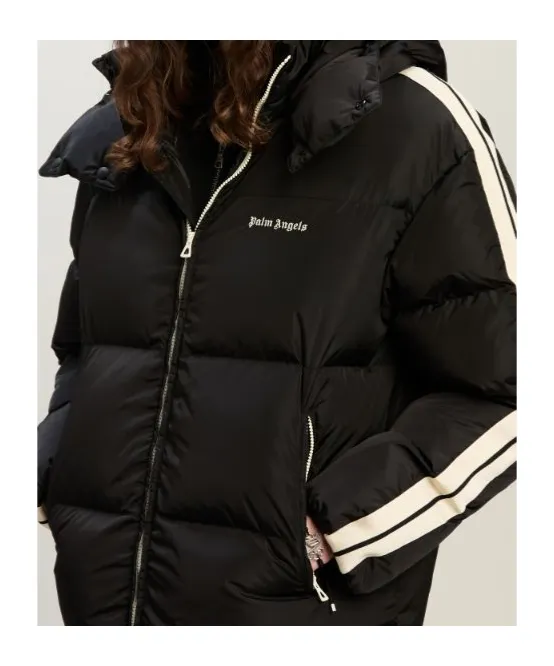 Logo Embroidered Padded Track Jacket