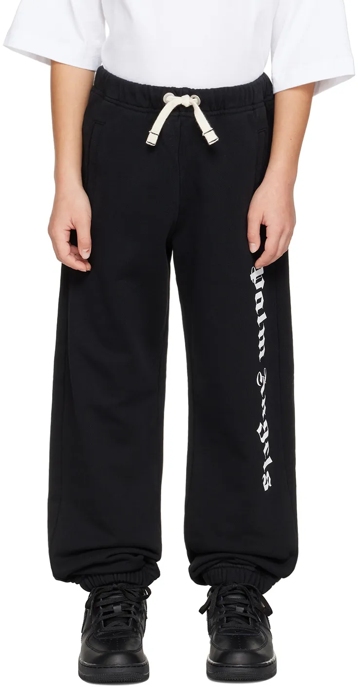 Logo-Printed Tapered Leg Track Pants