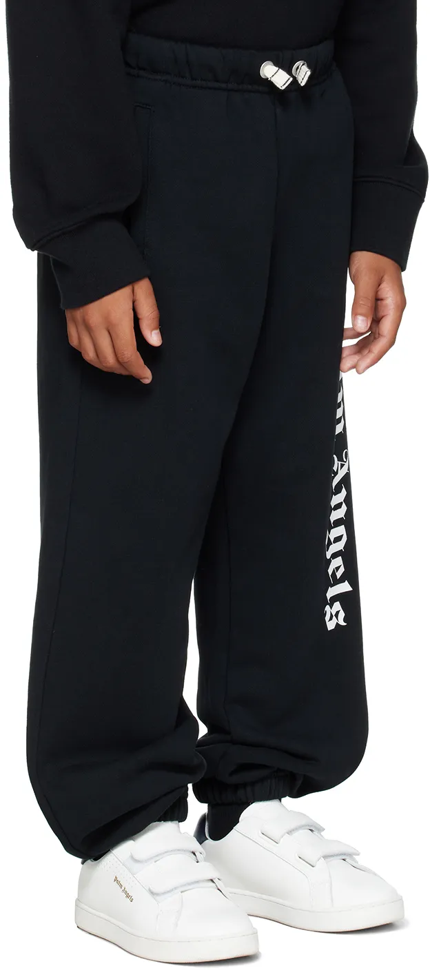 Logo-Printed Tapered Leg Track Pants