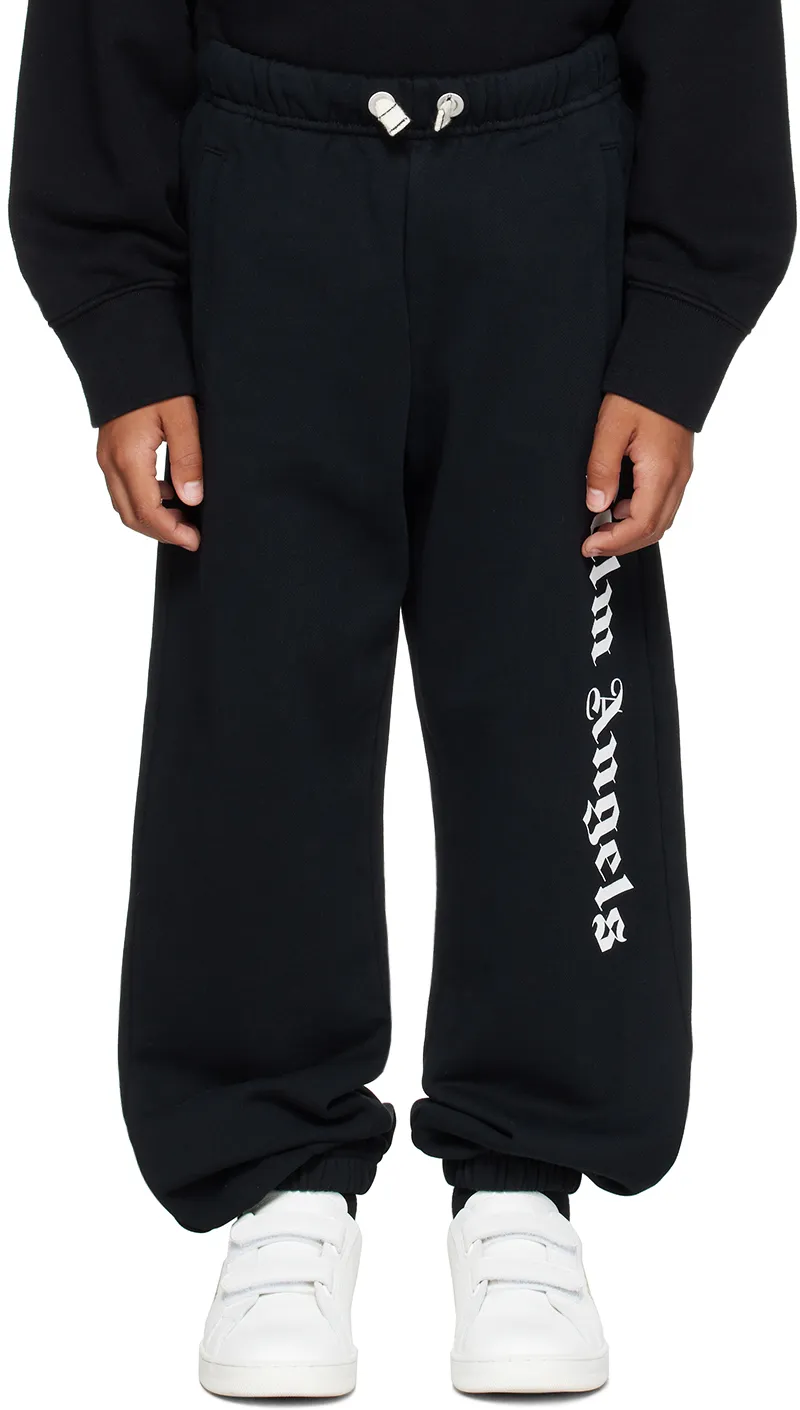 Logo-Printed Tapered Leg Track Pants