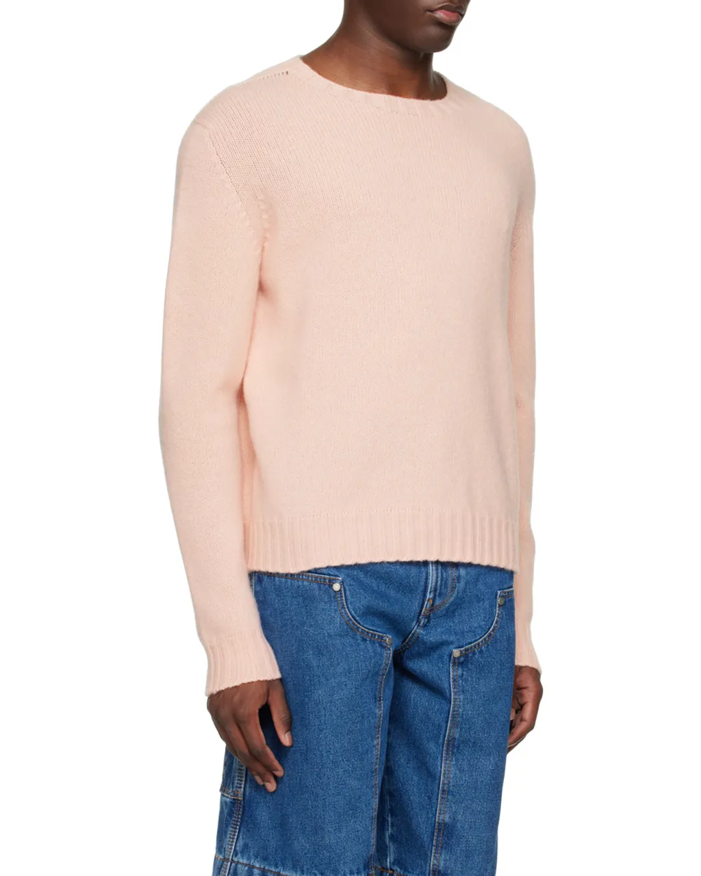 Logo Intarsia Crewneck Sweater