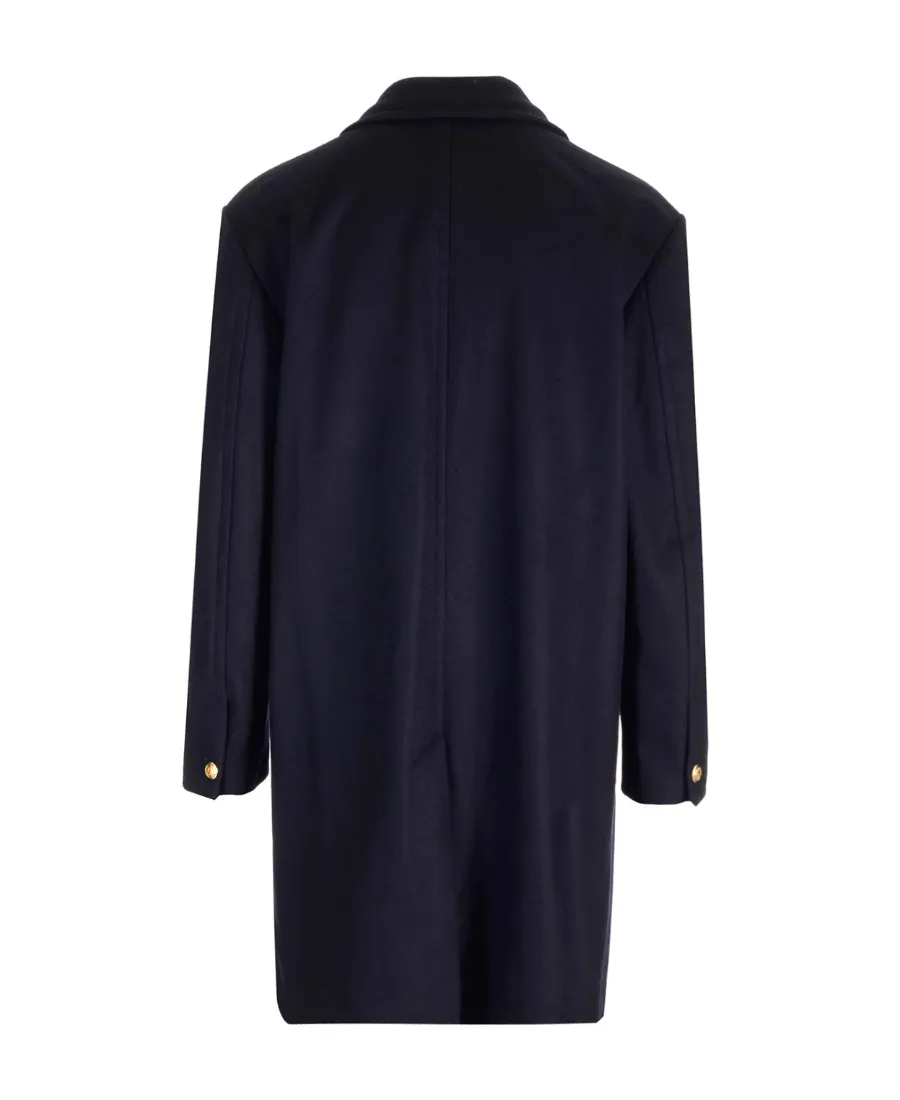 Single-Breasted Mid-Length Coat