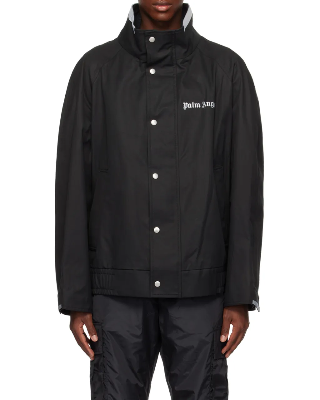 Logo-Printed Long-Sleeved Jacket