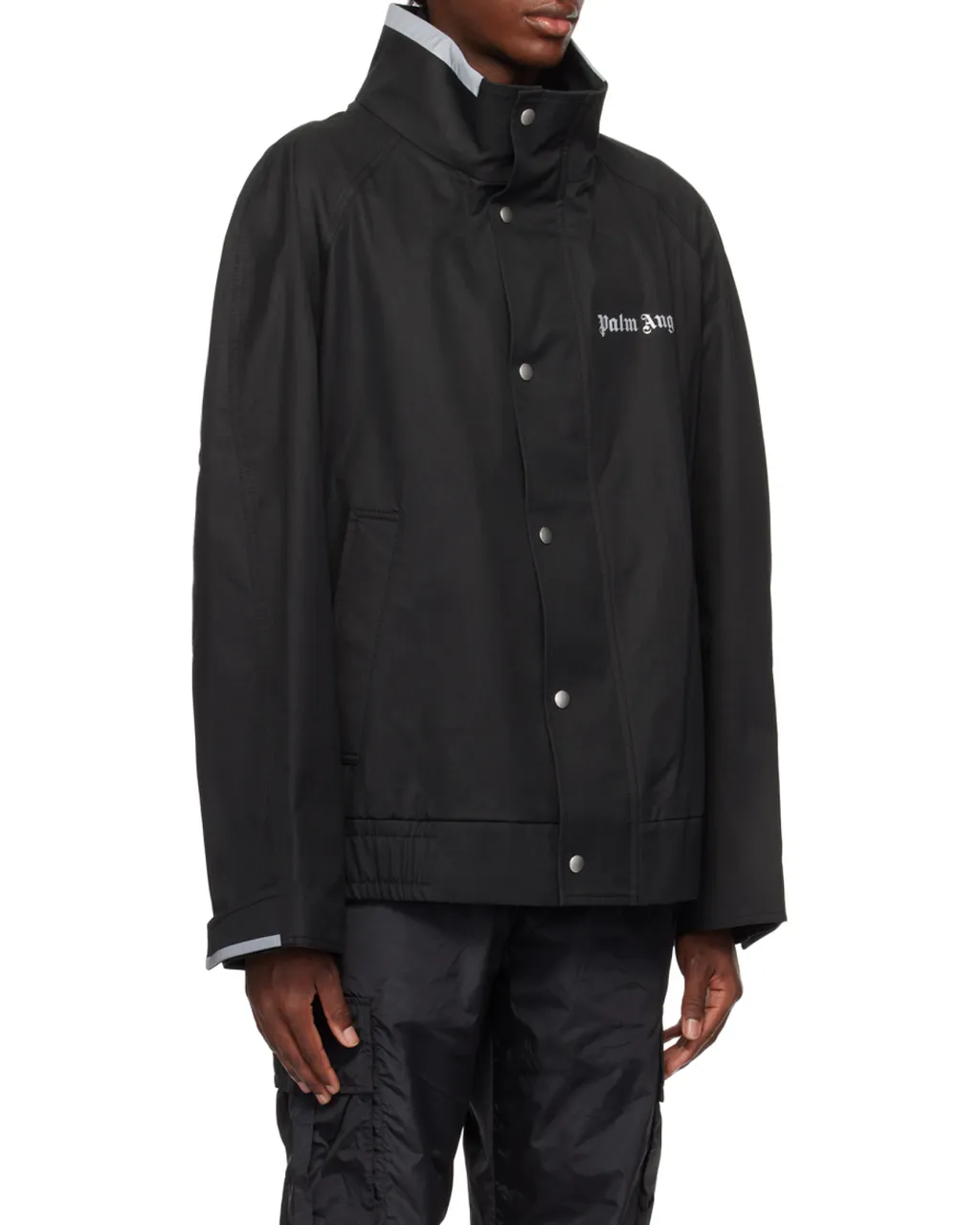 Logo-Printed Long-Sleeved Jacket