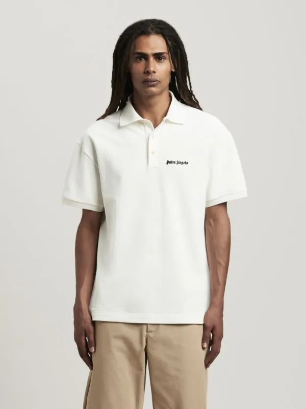 Logo-Embroidered Short Sleeved Polo Shirt