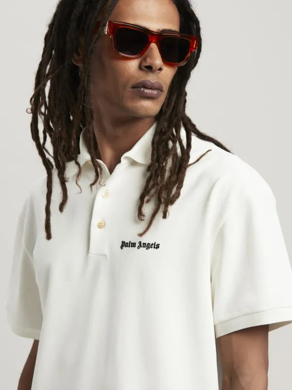 Logo-Embroidered Short Sleeved Polo Shirt