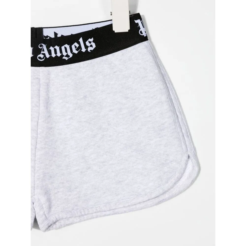 Logo Waistband Track Shorts
