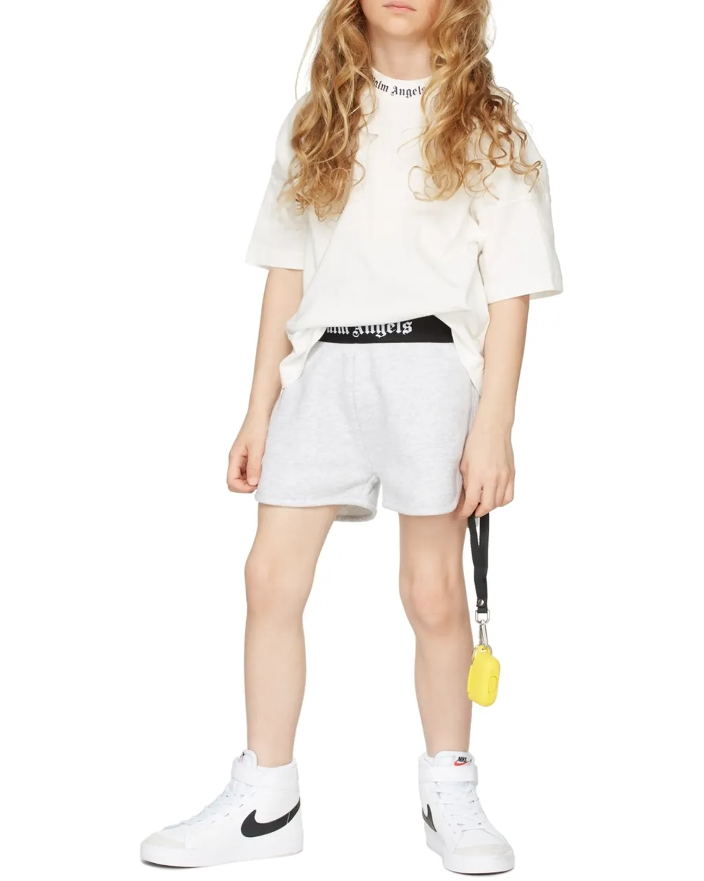 Logo Waistband Track Shorts