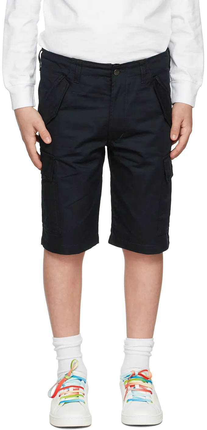 Logo-Print Cargo Shorts