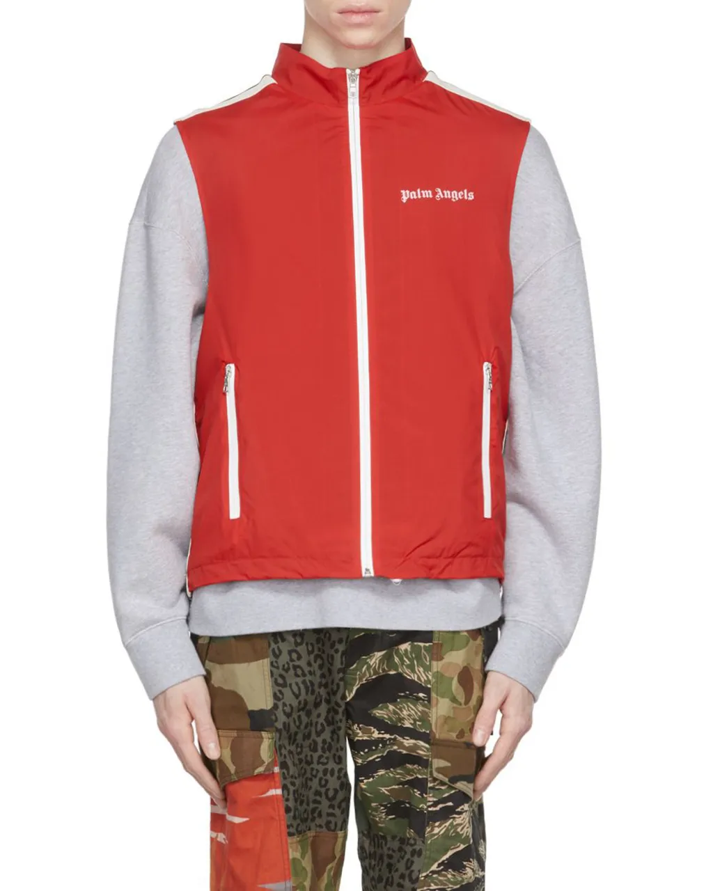 Logo-Print Gilet