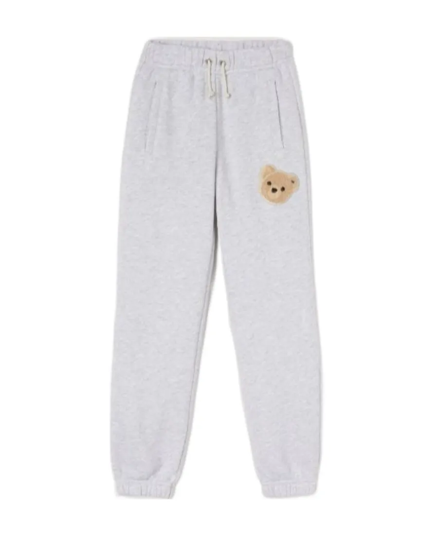 Bear-Motif Track Pants